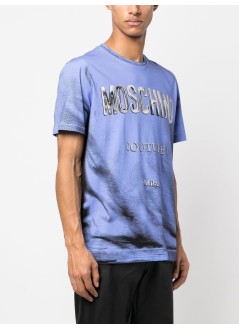 moschino couture t-shirt mant-shirt - 07310240 a2283