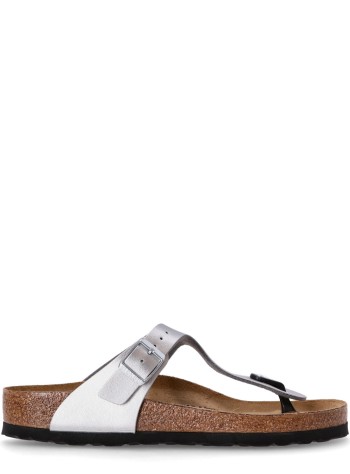 birkenstock flat shoe womangizeh bf - 43851 silver