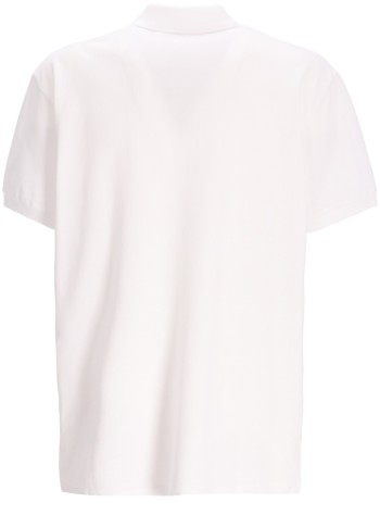 comme des garcons polo hombre t-shirt red emblem - axt006051 white 2