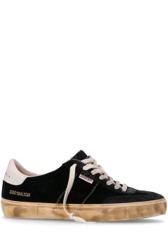 golden goose sneaker mansoul-star  velvet upper suede hf tongue leather heel - gmf00464f005055 90415
