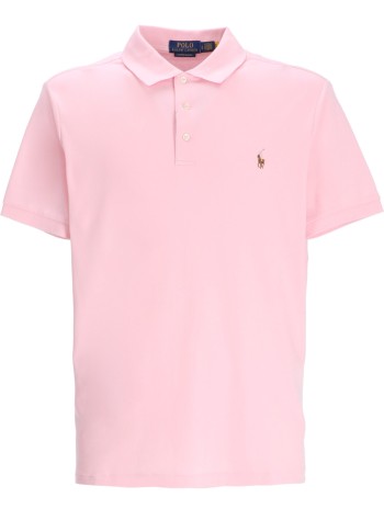 polo ralph lauren polo hombre sskccmslmm1-short sleeve-knit - 710704319147 hint of pink