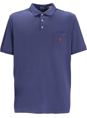 polo ralph lauren polo hombre sskcpktm1-short sleeve-polo shirt - 710941533001 light navy