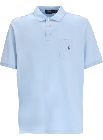 polo ralph lauren polo hombre sskcpktm1-short sleeve-polo shirt - 710941533005 vessel blue