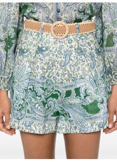 zimmermann short pant womanottie tuck short - 7453ass242 grpa