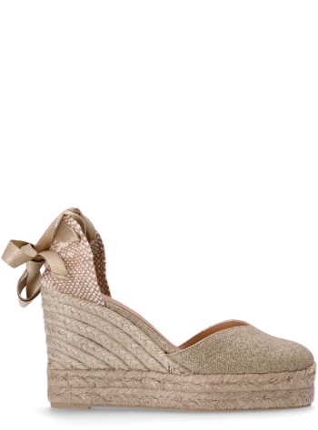 castañer sandal womanchiara/8ed - 023196 3004 032 oro claro