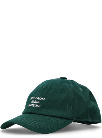 drôle de monsieur cap manla casquette slogan - permcp151co138dgn dark green