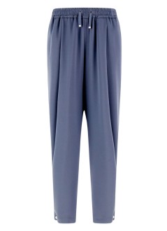 herno pant  womanpantalone satin effect con dett - pt00004dr12546 9121