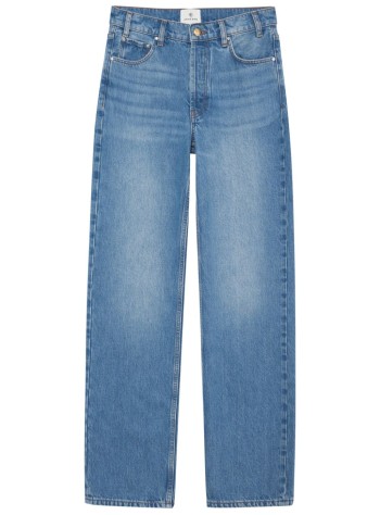 anine bing pantalon jeans mujer gavin long jean - a0610013whd21 washed blue