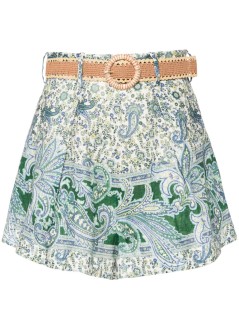 zimmermann short pant womanottie tuck short - 7453ass242 grpa