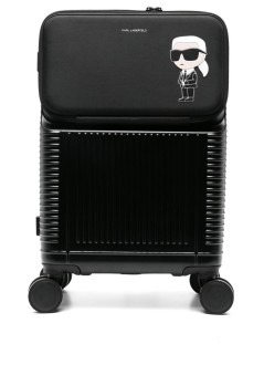 karl lagerfeld luggage womank/ikonik 2.0 trolley mix - 236w3196 a999