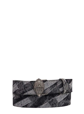 kurt geiger belt womankensington 38 belt - 0120500669 black