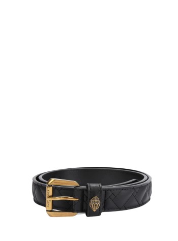 kurt geiger cinturon mujer kensington 30 belt - 9693800109 black