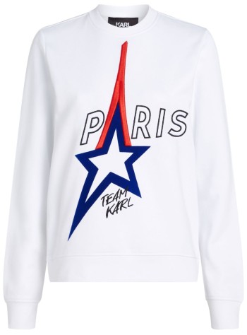 karl lagerfeld sweater womanparis sweatshirt - 245w1830 100