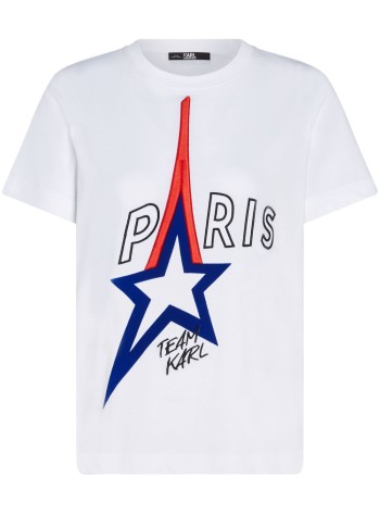 karl lagerfeld top womanparis t-shirt - 245w1730 100