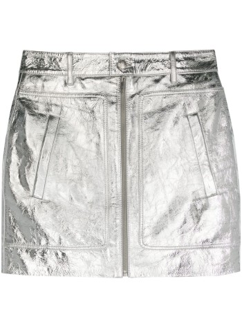 zadig & voltaire falda mujer john cuir metal - rwsk00005 020