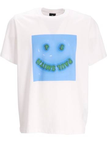Mens Reg Fit T Shirt Blow Up Happy