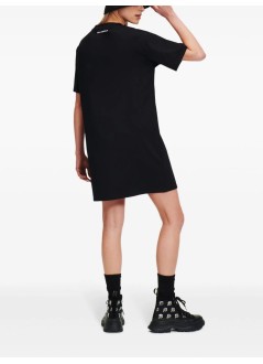 karl lagerfeld vestido mujer ikonik 2.0 patch t-shirt dress - 245w1352 999