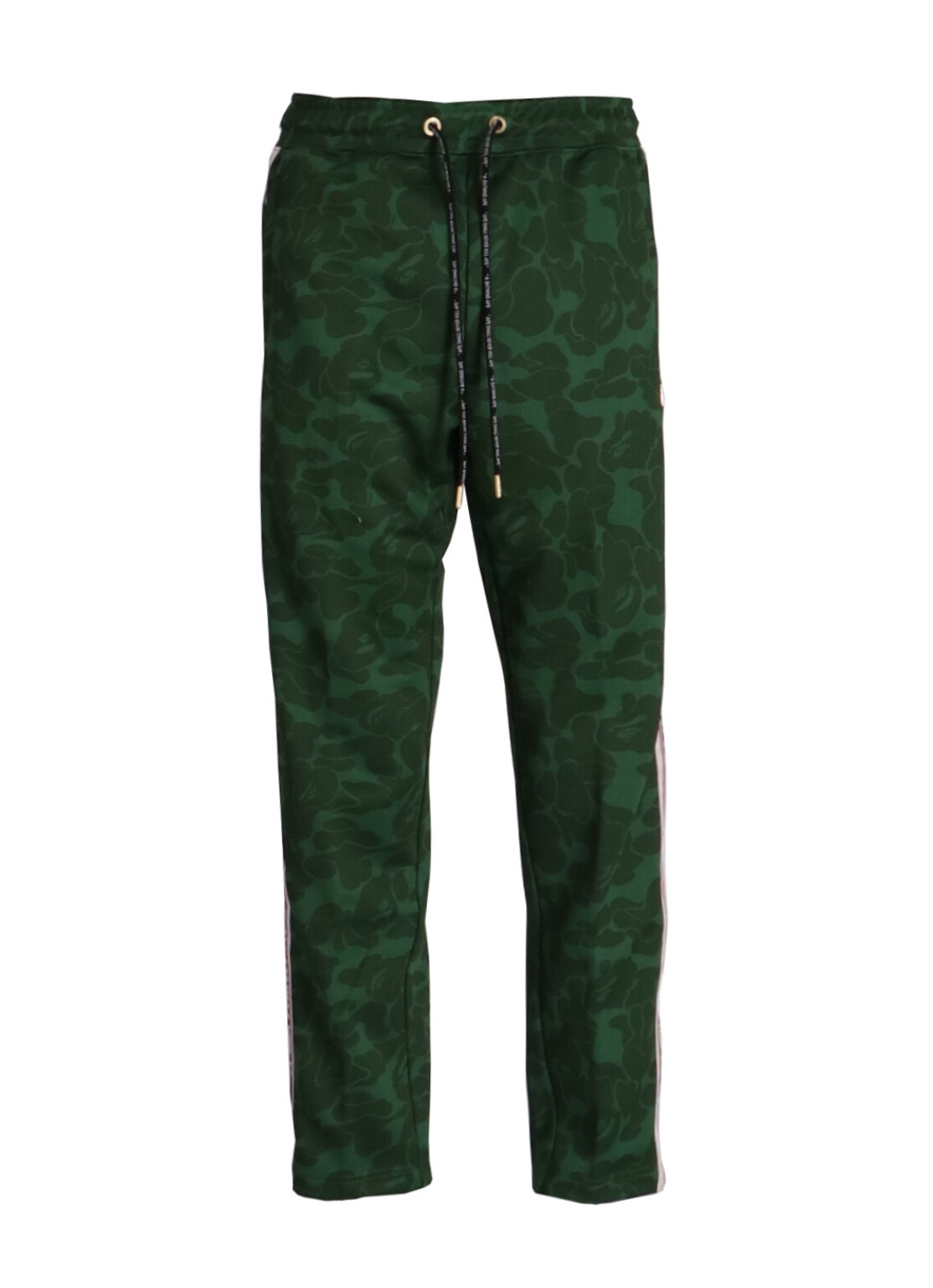 bape pant mantonal solid camo track pants m 1j80152062 grn Talla M
