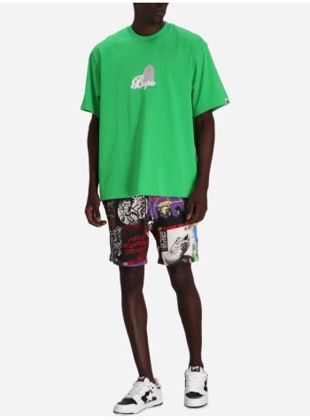 bape camiseta hombre 3d art ape head tee m - 1k30110354 grn 2