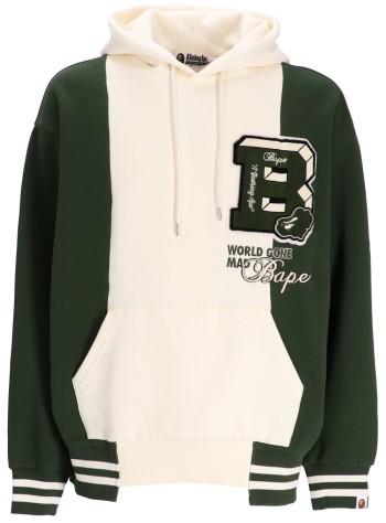 bape sudadera hombre bape badges color blocking pullover hoodie m - 1j80114054 ivy