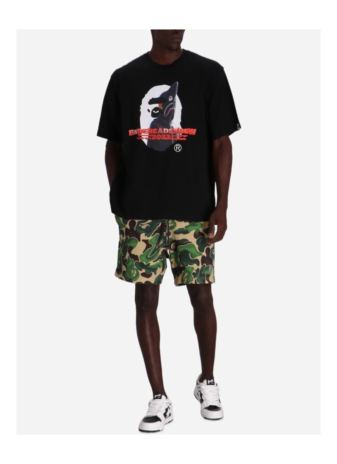 Bape shorts on person 2025