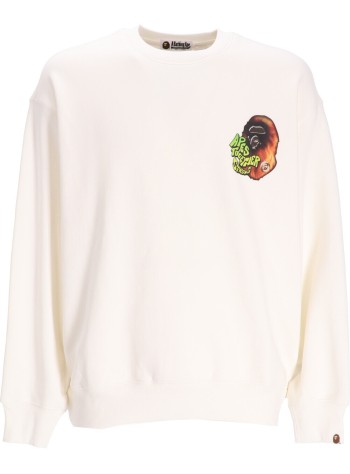 bape sudadera hombre bape sport graphic crewneck m - 1j80113051 ivy