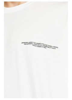 y3 camiseta hombre logo ls tee - je9279 cwhite