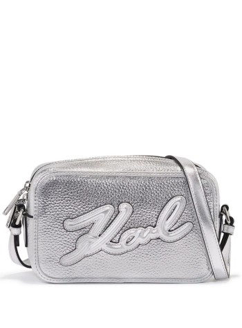 karl lagerfeld crossbody womank/skuare camerabag grainy - 245w3094 a290
