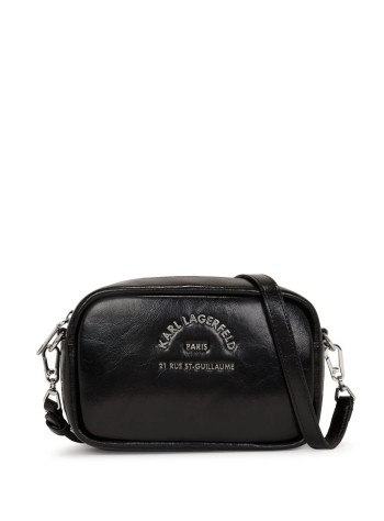 karl lagerfeld crossbody womanrsg metal sp camerabag crinkl - 245w3096 a999