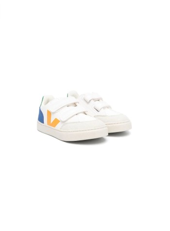 veja sneaker hombre small v-12 - xv0503229c extra white multico indigo