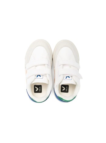 veja sneaker mansmall v-12 - xv0503229c extra white multico indigo 2