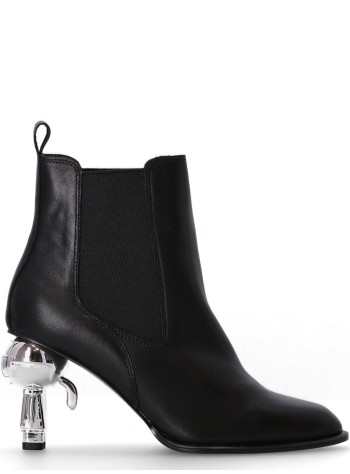 karl lagerfeld bota mujer ikon heel ankle gore boot - kl39060 000