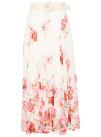 zimmermann skirt womanlightburst maxi skirt - 1134sss246 crerfl