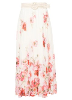 zimmermann falda mujer lightburst maxi skirt - 1134sss246 crerfl
