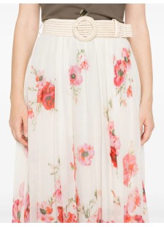 zimmermann falda mujer lightburst maxi skirt - 1134sss246 crerfl