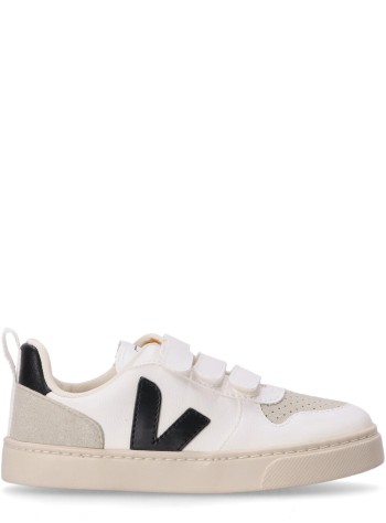 veja sneaker hombre small v-10 - cv0702565c white black