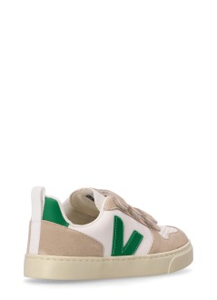veja sneaker hombre small v-10 - cv0503800c extra white emeraude