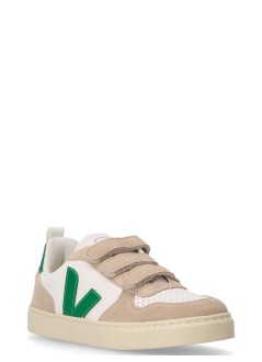 veja sneaker hombre small v-10 - cv0503800c extra white emeraude