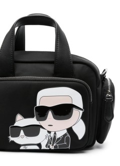 karl lagerfeld crossbody mujer k/ikonik 2.0 nylon md cb xl kc - 245w3060 a999