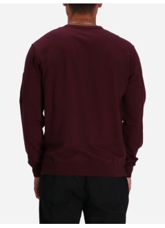 c.p.company sweater manlight fleece crew neck sweatshirt - 17cmss019a002246g 790