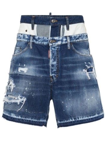 dsquared short pant maninside-out twinpack boxer short - s71mu0812s30309 470