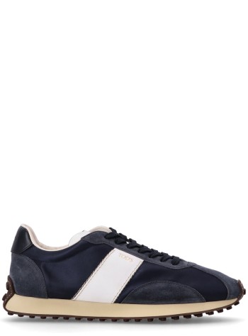 tods sneaker manallacciato sportivo active 26l - xxm26l0ik70tnk057v notte blu bianco
