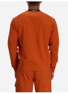 c.p.company sudadera hombre diagonal raised fleece crew neck lens sweatshirt - 17cmss023a005086w 438