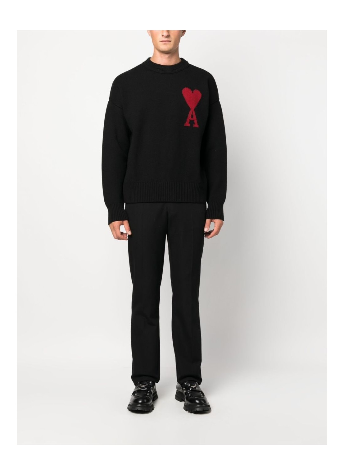 ami knitwear manred adc sweater - bfuks006018 009 Talla XL