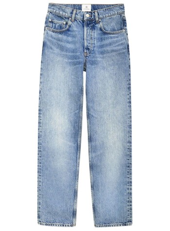anine bing pantalon jeans mujer benson jean - a0610010whd4 washed blue