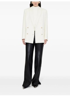 anine bing outerwear womanjasmine blazer - a0110365ivy26 ivory