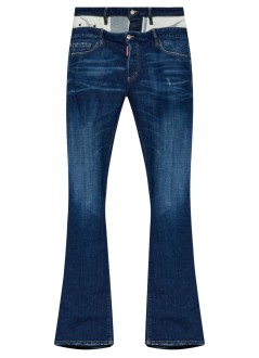 dsquared denim mansharpei bootcut flared twin pack jean - s71lb1438s30872 470