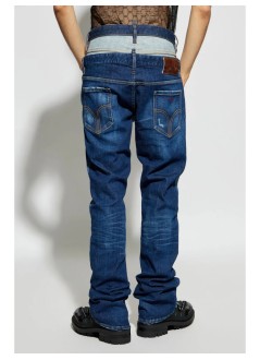 dsquared denim mansharpei bootcut flared twin pack jean - s71lb1438s30872 470