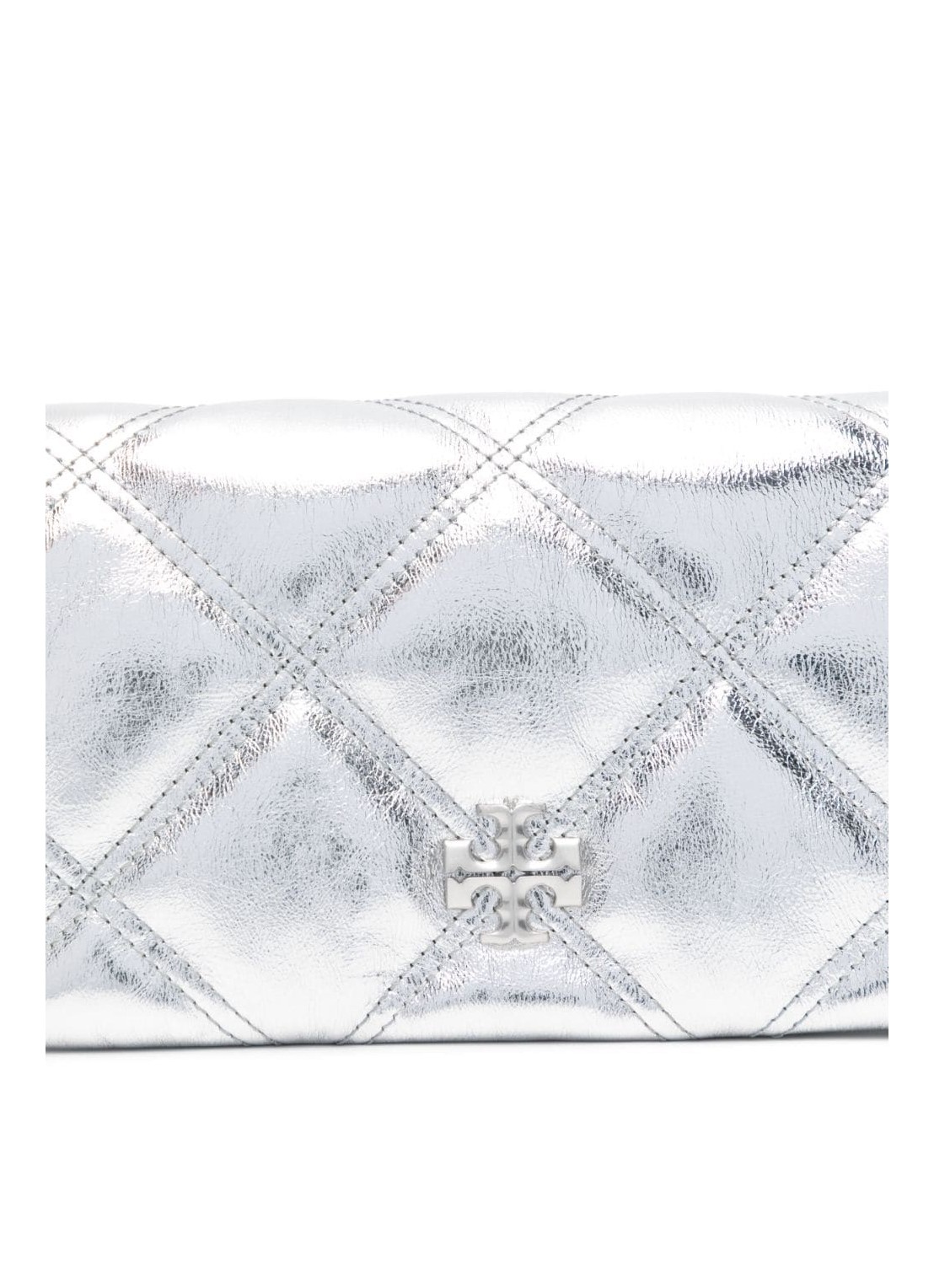 tory burch crossbody womankira metallic diamond quilt chain
