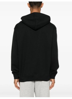 new balance sweater mannb athletics french terry hoodie - mt41534 bk